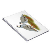 Chukar Partridge Pair Notizblock (Rechte Seite)