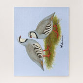 Chukar Partridge Pair Puzzle (Vertikal)
