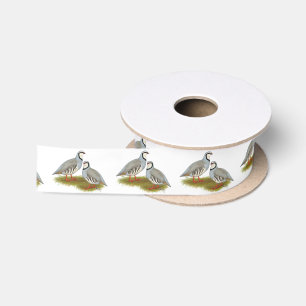 Chukar Partridge Pair Satinband