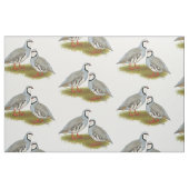 Chukar Partridge Pair Stoff (Fat Quarter (45,7 x 55,9 cm))