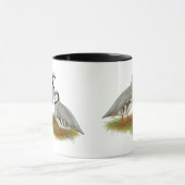 Chukar Partridge Pair Tasse (Zentrum)