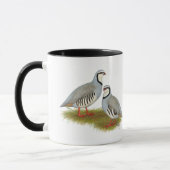 Chukar Partridge Pair Tasse (Links)