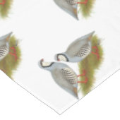 Chukar Partridge Pair Tischdecke (Schrägansicht)