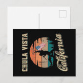 Chula Vista California Postkarte (Vorne/Hinten)
