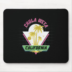 Chula Vista Kalifornien Retro Vaporwave Strand Mousepad