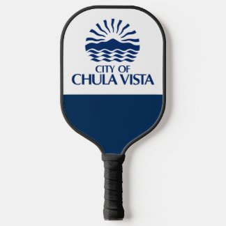Chula Vista (Kalifornien) Stadtflagge Pickleball Schläger