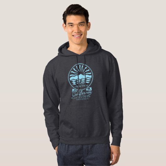 CHULA VISTA SAN DIEGO KALIFORNIA HOODIE (Vorne ganz)