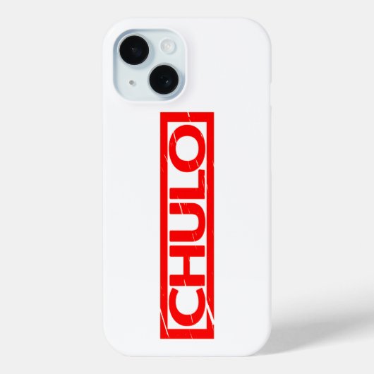 Chulo Briefmarke Case-Mate iPhone Hülle (Rückseite)