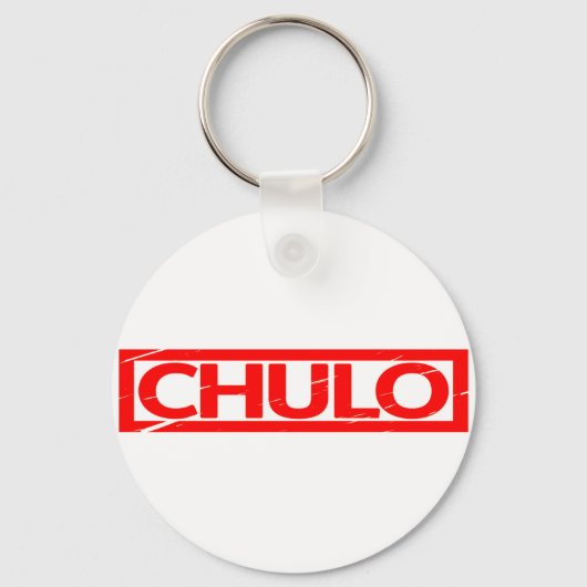 Chulo Briefmarke Schlüsselanhänger (Vorderseite)