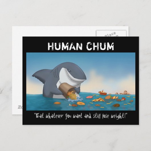 Chum Postkarte (Vorne/Hinten)