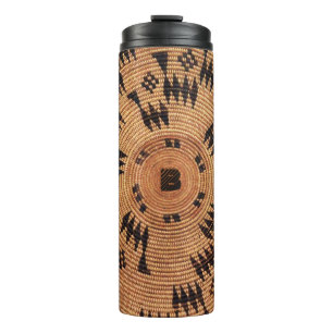 Chumash Basket Art w/out Initial(s) Thermosbecher