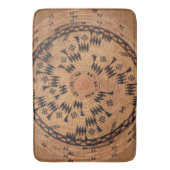 Chumash Native American Art Badematte (Vorderseite Vertikal)