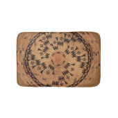 Chumash Native American Art Badematte (Vorderseite)