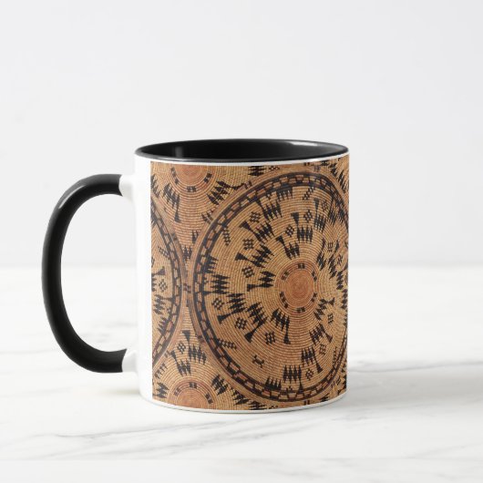 Chumash Native American Art Coffee Tasse (Links)