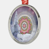 Chumash-Symbol Ornament Aus Metall (Links)