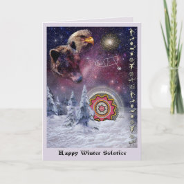 Chumash Winter Solstice Karte