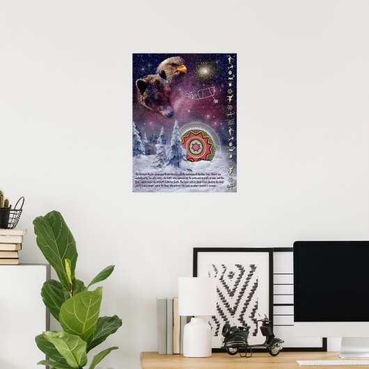 Chumash Winter Solstice Poster (Heimbüro)