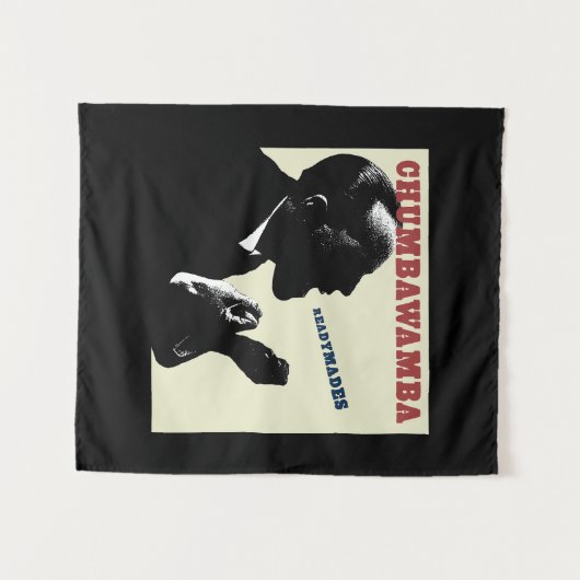 Chumbawamba Rock Band Wandteppich (Vorderseite (Horizontal))