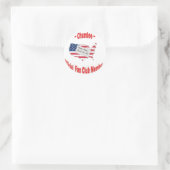 Chumlee-Fan-Club Runder Aufkleber (Tasche)