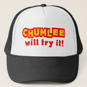 Chumlee versucht es truckerkappe