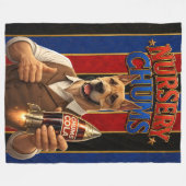 Chums Cola großes Fleece-Decke/Kinderkinderzimmer Fleecedecke (Vorderseite (Horizontal))