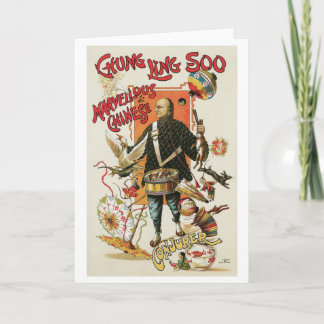 Chung Ling Soo ~ Vintage Chinese Magic Act Karte
