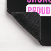 Chungus Life Proud Member Funny Dark Humor Meme Sa Mousepad (Ecke)