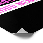 Chungus Life Proud Member Funny Dark Humor Meme Sa Poster (Ecke)