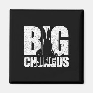 Chungus Meme Retro Vintage abgenutzt Videospiel D Magnet