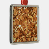 Chunks of Gold Nuggets Background Ornament Aus Metall (Rechts)