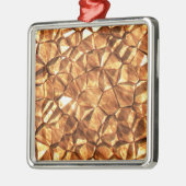 Chunks of Gold Nuggets Background Ornament Aus Metall (Links)