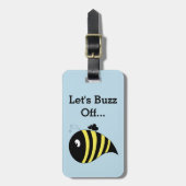 Chunky Bee Gepäckanhänger (Vorderseite vertikal)