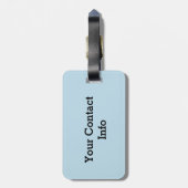 Chunky Bee Gepäckanhänger (Rückseite vertikal)