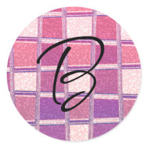 Chunky Chic Glitzer Squares Glamour Party Stickers