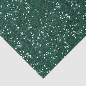 Chunky Confetti Glitzer Sparkle Dunkelgrün Seidenpapier (Ausschnitt)