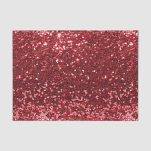 Chunky Confetti Glitzer Sparkle Red Seidenpapier