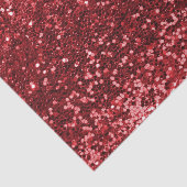 Chunky Confetti Glitzer Sparkle Red Seidenpapier (Ausschnitt)
