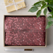 Chunky Confetti Glitzer Sparkle Red Seidenpapier (Geschenk)