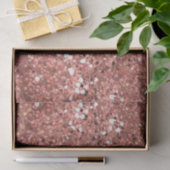 Chunky Confetti Glitzer Sparkle Rose Gold Seidenpapier (Geschenk)