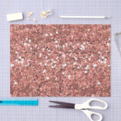 Chunky Confetti Glitzer Sparkle Rose Gold Seidenpapier (Handwerk)