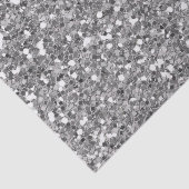 Chunky Confetti Glitzer Sparkle Silver Seidenpapier (Ausschnitt)