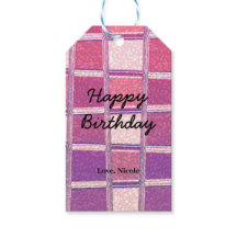 Chunky Moderner Glitzer Rosa Lila Glamour