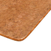 Chunky Natural Cork Wood Grain Look Schneidebrett (Ecke)