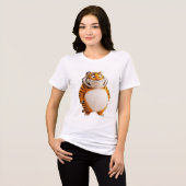 Chunky Orange Tiger Tee | Cute Round Zodiac Tiger  (Vorderseite voll)