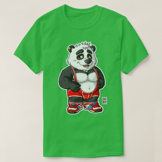 CHUNKY PANDA BEARZOO SERIEN T-Shirt (Design vorne)