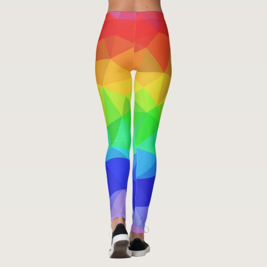 Chunky Rainbow Leggings (Rückseite)