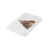 Chunky Sloth Geburtstagspartyhut Geschenk lustiges Badematte (Schrägansicht)