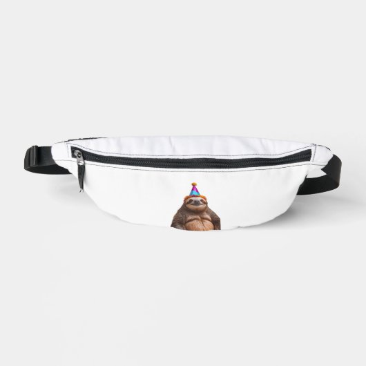 Chunky Sloth Geburtstagspartyhut Geschenk lustiges Bauchtasche (Vorderseite)