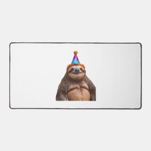 Chunky Sloth Geburtstagspartyhut Geschenk lustiges Schreibtischunterlage
