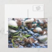 Chunky Strick Postcard Postkarte (Vorne/Hinten)